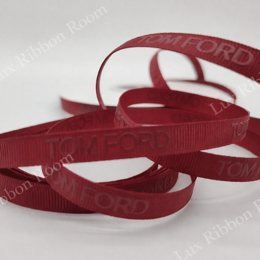 TOM FORD Jasmin Rouge Ribbon Two Yards  7/8” Grosgrain FY25 LNY Valentine’s RARE